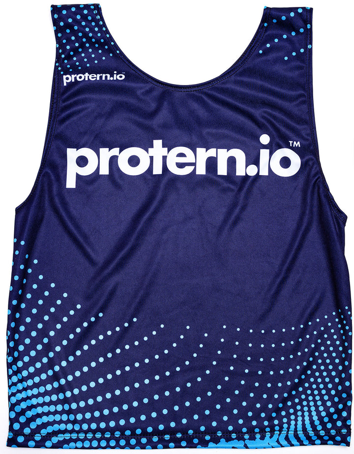 Alpine ski bib with Protern.io on the front